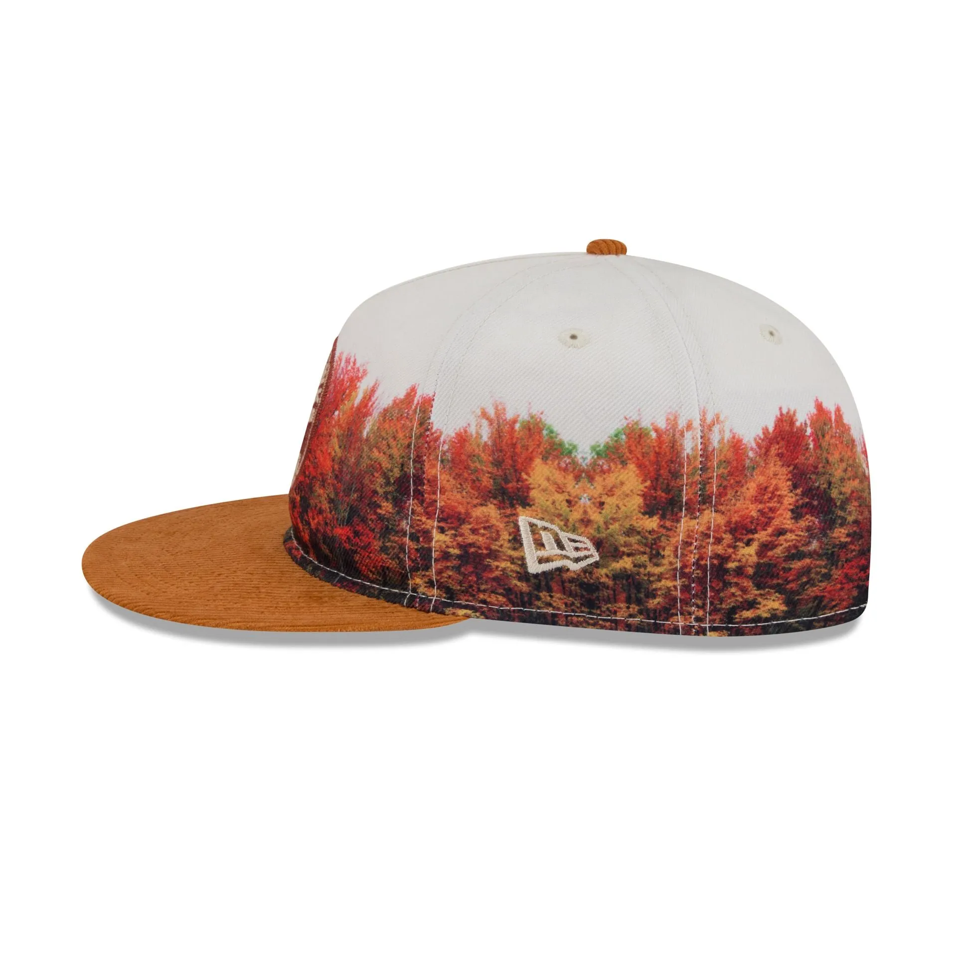 Chicago Blackhawks Fall Forest Retro Crown 9FIFTY Adjustable Hat sold by New Era product image thumbnail 4