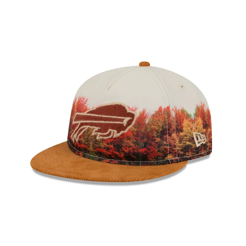Buffalo Bills Fall Forest Retro Crown 9FIFTY Adjustable Hat sold by New Era