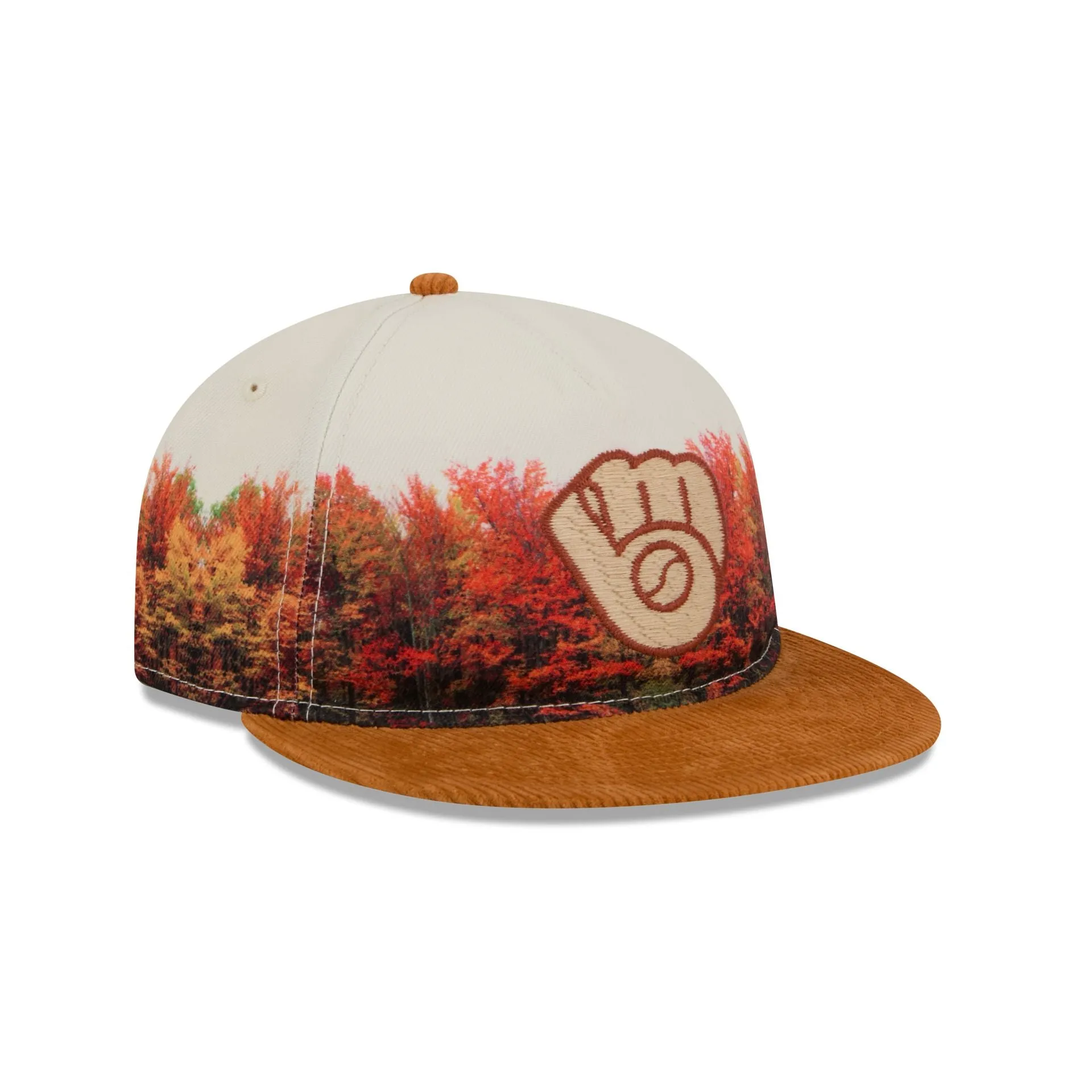 Milwaukee Brewers Fall Forest Retro Crown 9FIFTY Adjustable Hat sold by New Era product image thumbnail 3