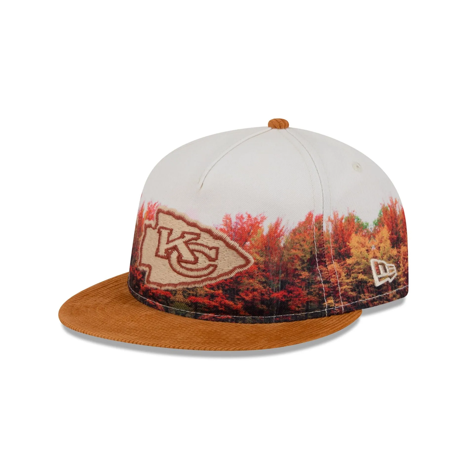 Kansas City Chiefs Fall Forest Retro Crown 9FIFTY Adjustable Hat sold by New Era