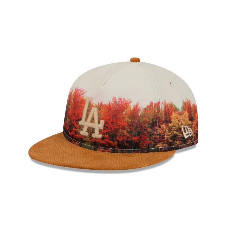 Los Angeles Dodgers Fall Forest Retro Crown 9FIFTY Adjustable Hat sold by New Era