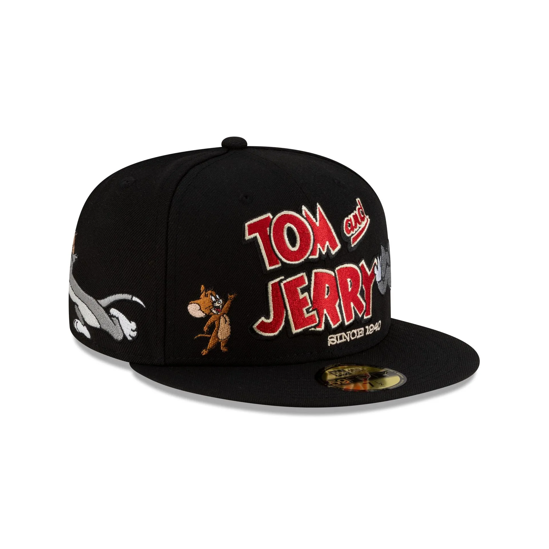 Tom and Jerry 85th Anniversary Black 59FIFTY Fitted Hat sold by New Era product image thumbnail 3