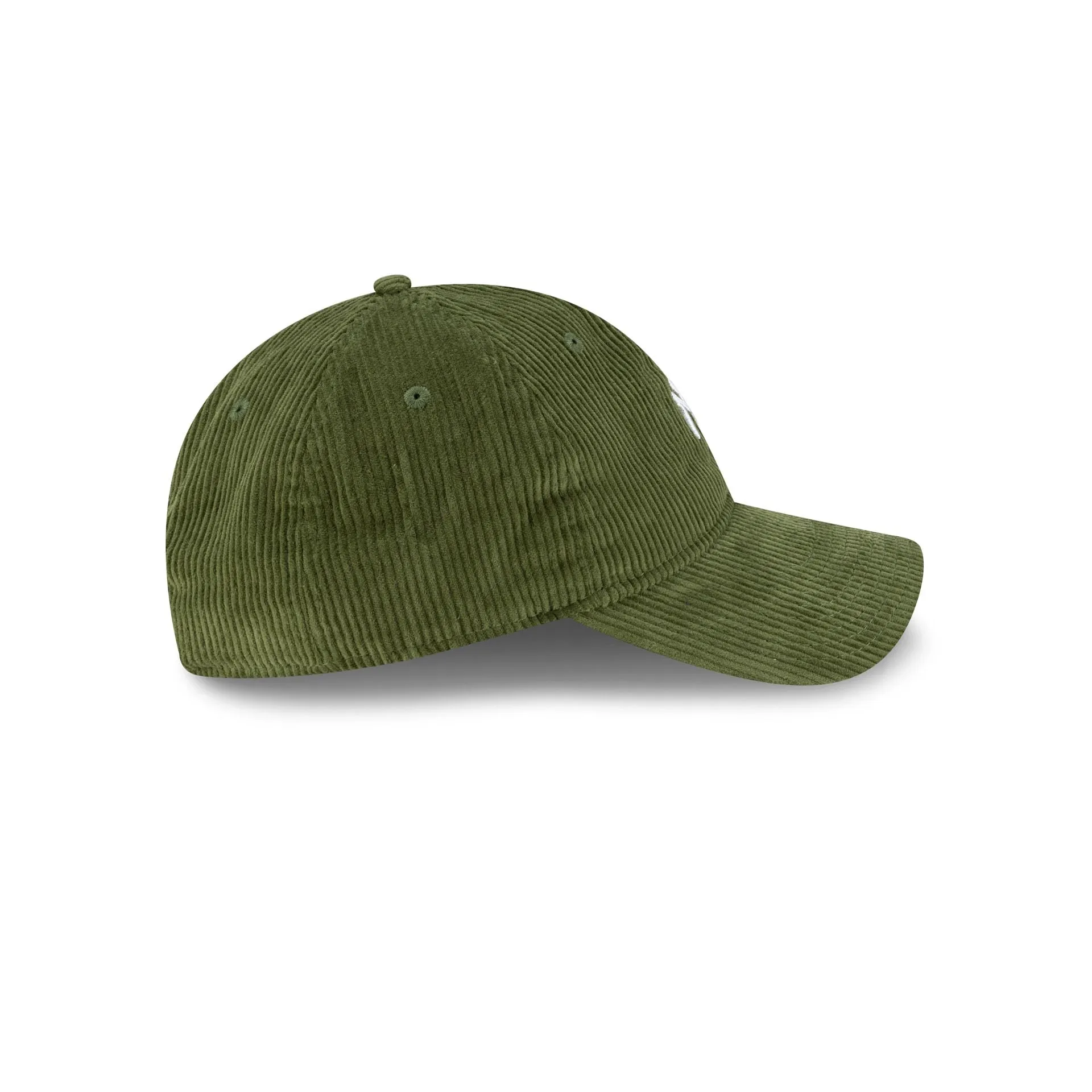 New York Yankees Mini Logo Green Corduroy 9TWENTY Adjustable Hat sold by New Era product image thumbnail 5