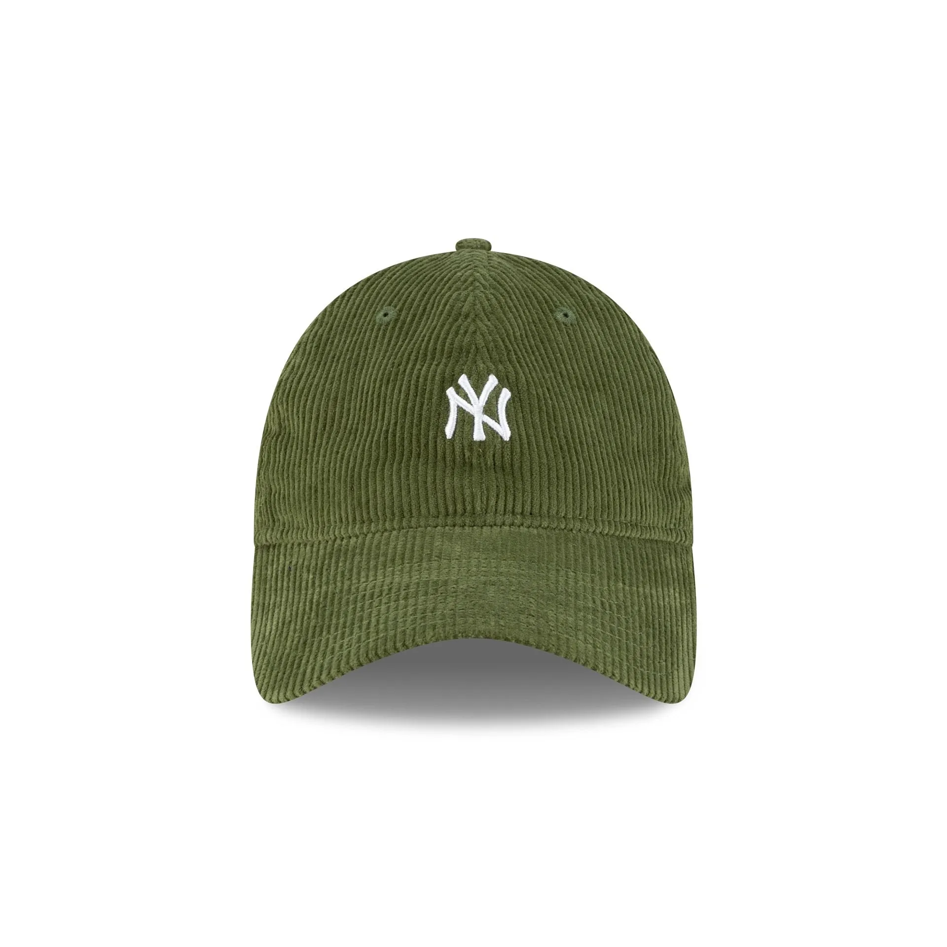 New York Yankees Mini Logo Green Corduroy 9TWENTY Adjustable Hat sold by New Era product image thumbnail 2