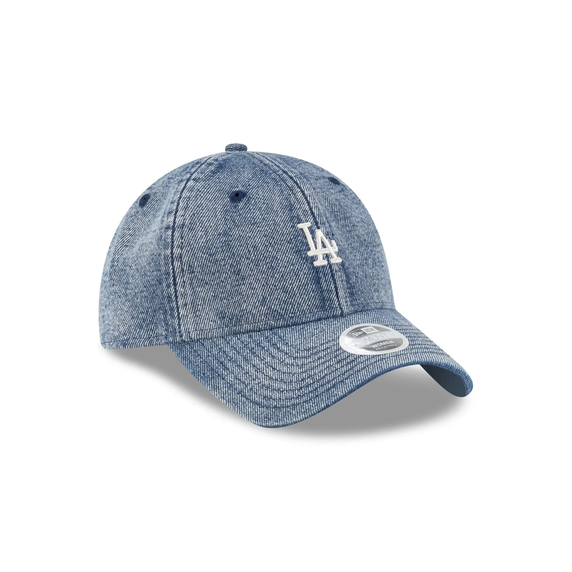 Los Angeles Dodgers Blue Denim Women's 9TWENTY Adjustable Hat sold by New Era product image thumbnail 3