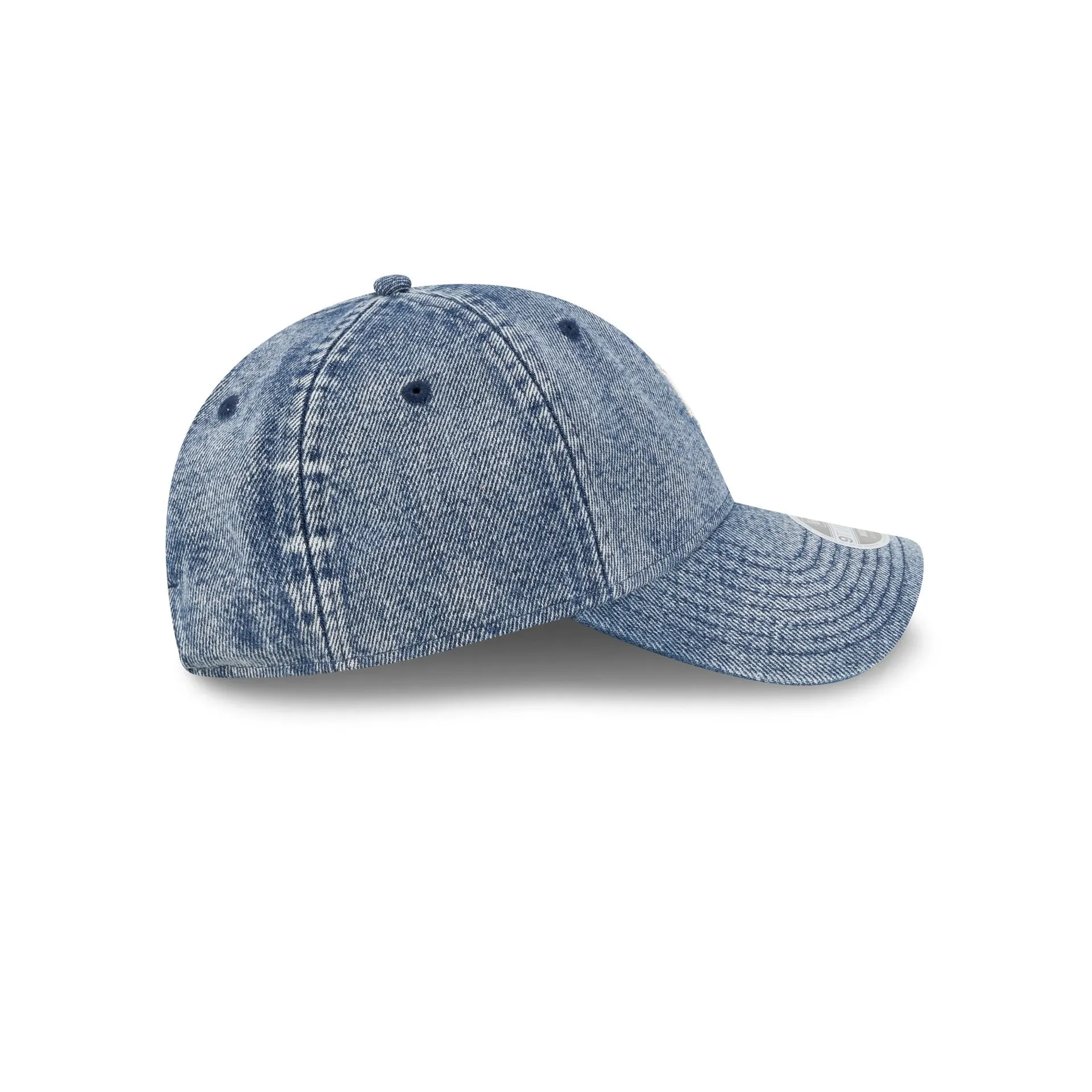 Los Angeles Dodgers Blue Denim Women's 9TWENTY Adjustable Hat sold by New Era product image thumbnail 5