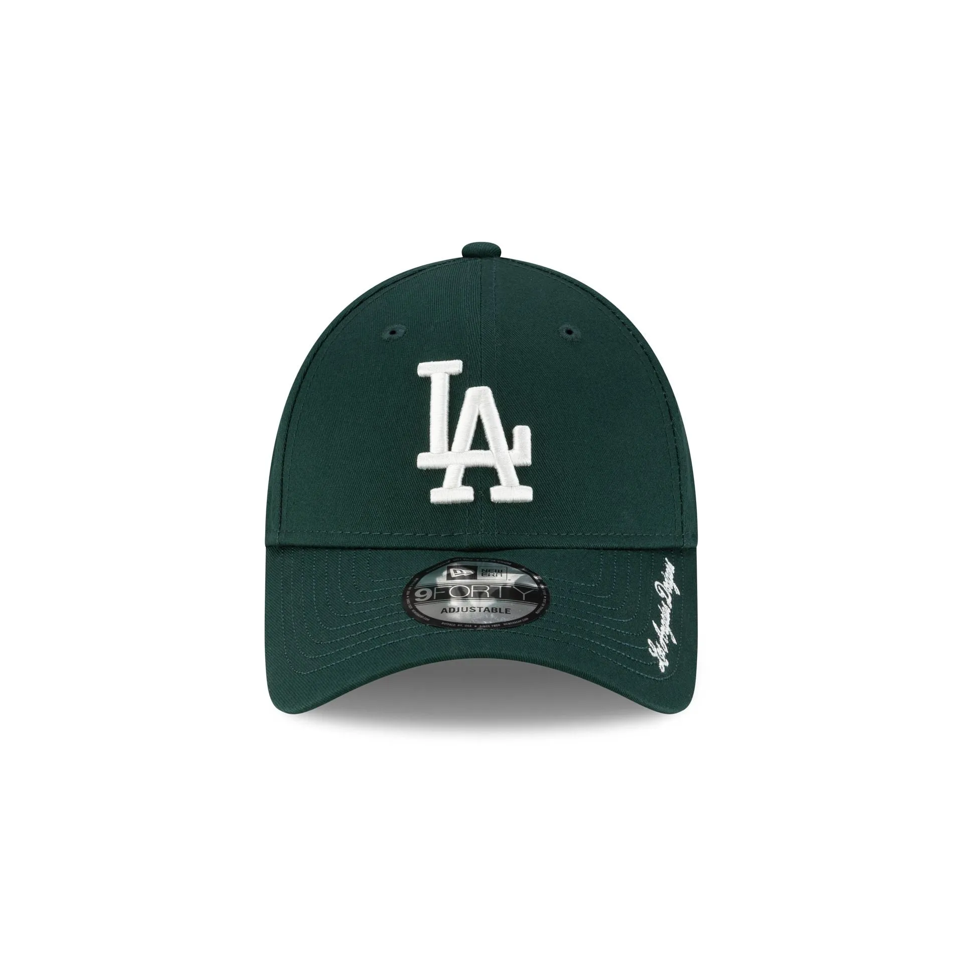 Los Angeles Dodgers Visor Script 9FORTY Adjustable Hat sold by New Era product image thumbnail 2