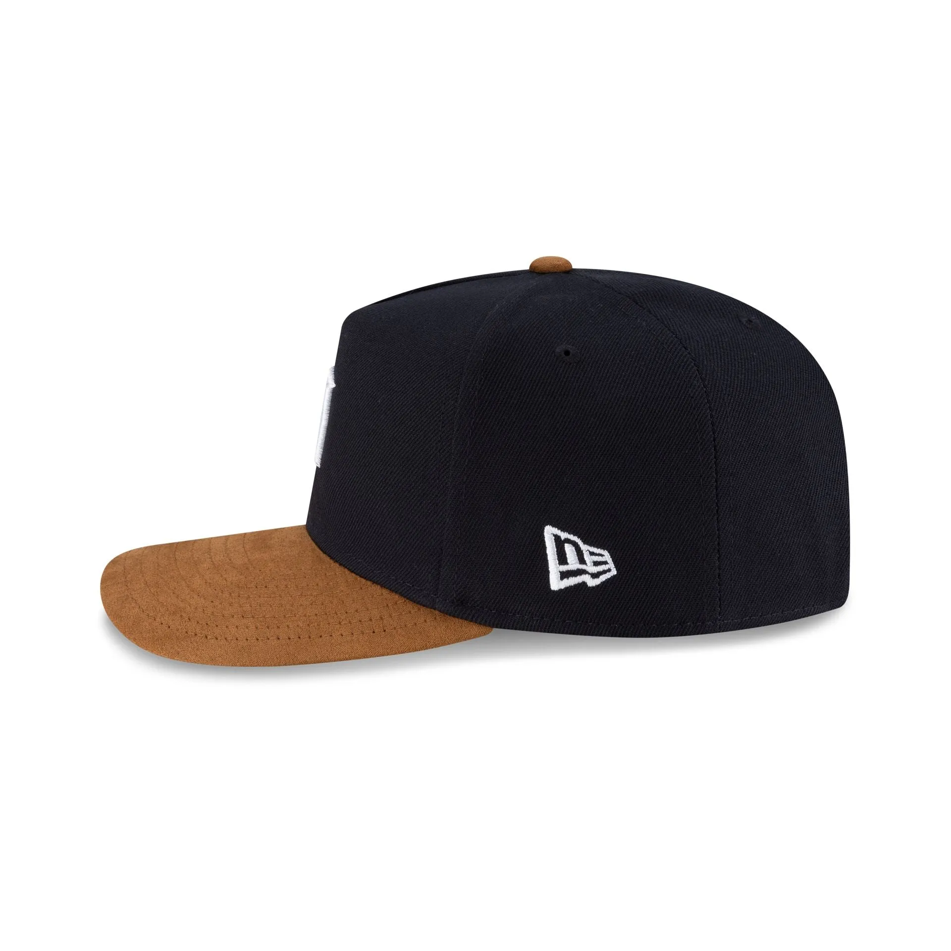 Detroit Tigers Brown Suede Visor 9FORTY A-Frame Snapback Hat sold by New Era product image thumbnail 4