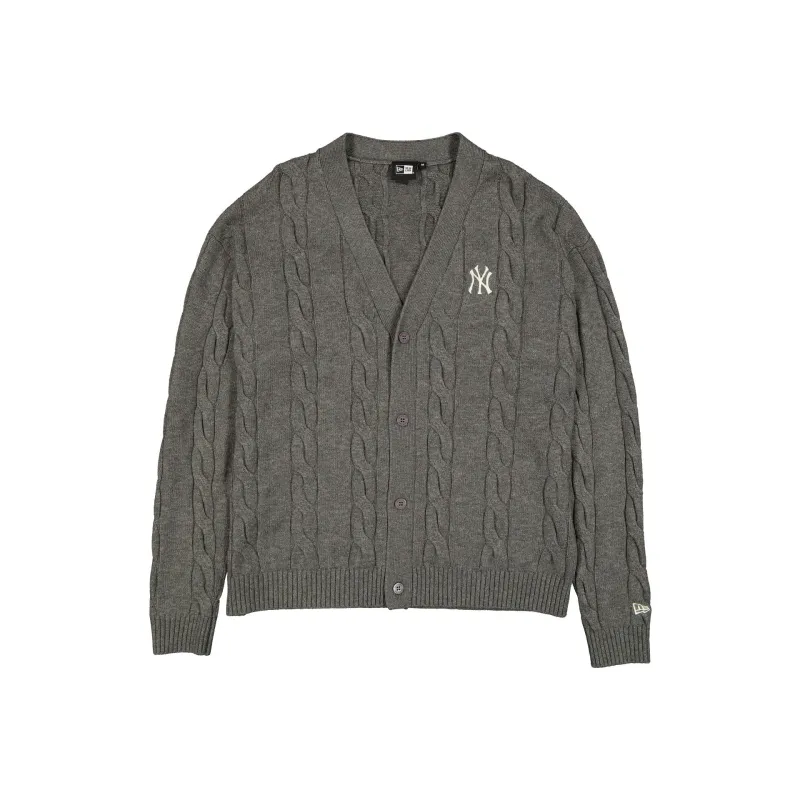 New York Yankees Gray Cardigan sold by New Era