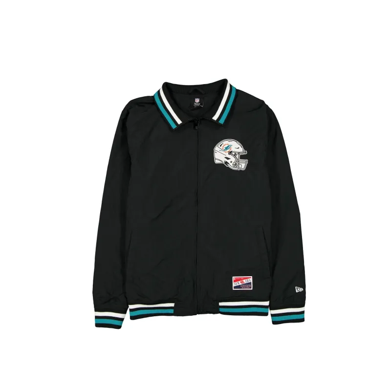 Miami Dolphins Throwback Nylon Jacket sold by New Era