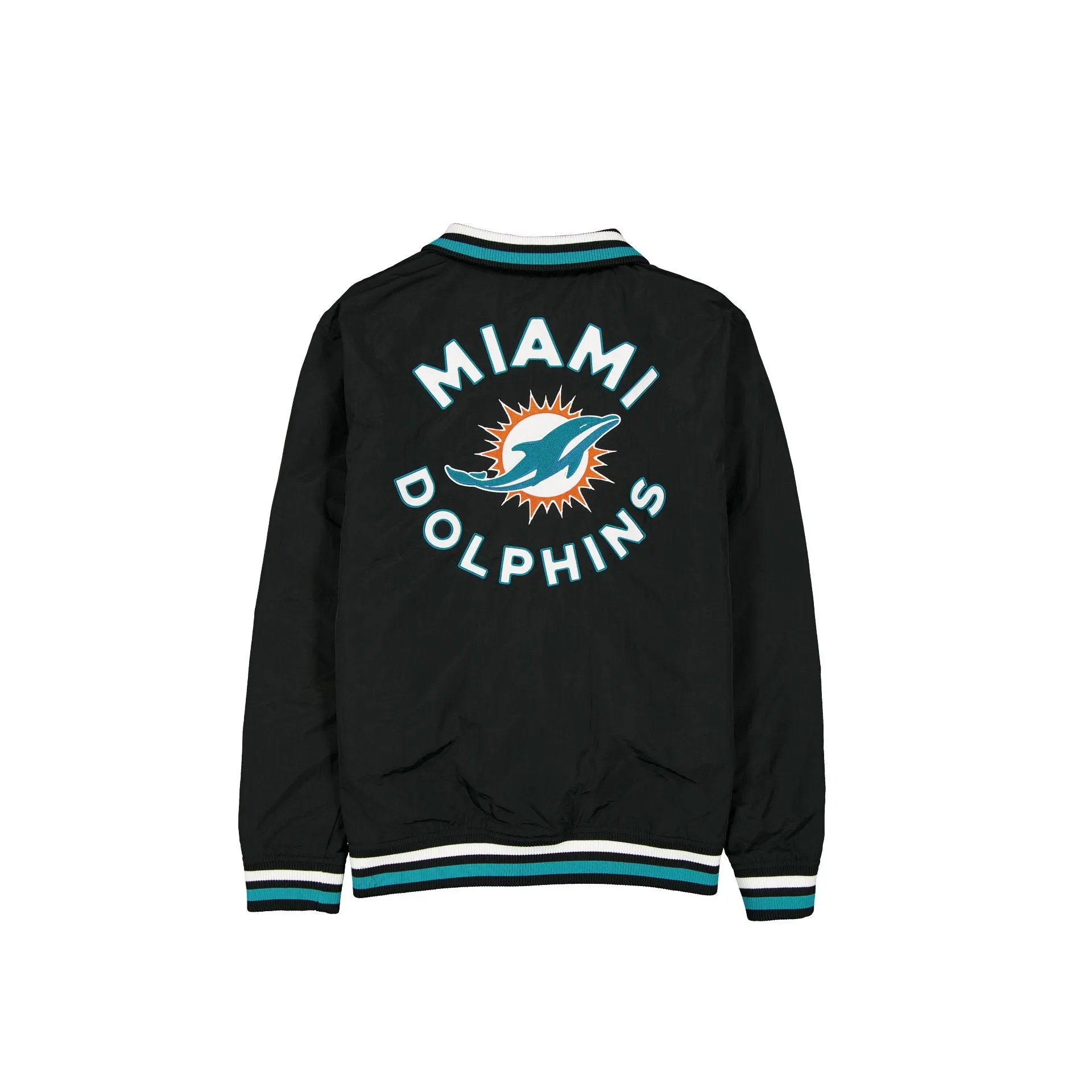 Miami Dolphins Throwback Nylon Jacket sold by New Era product image thumbnail 3