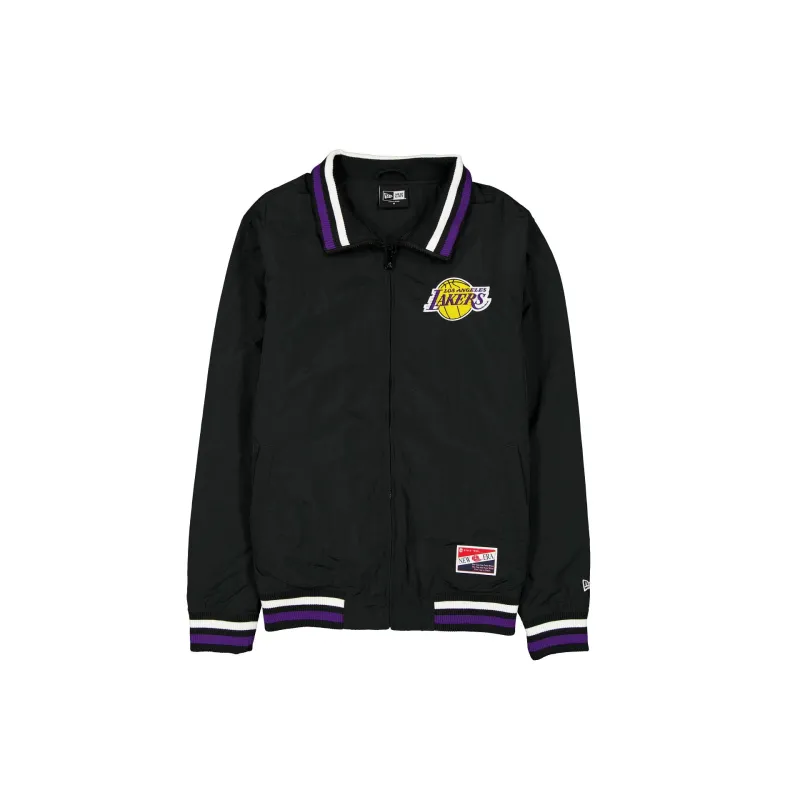 Los Angeles Lakers Throwback Nylon Jacket sold by New Era