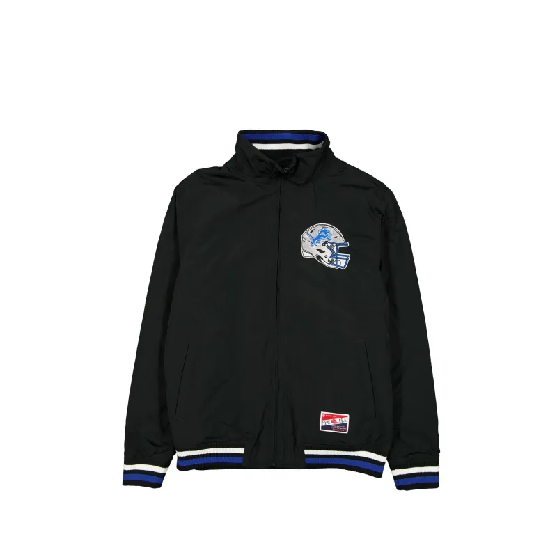 Detroit Lions Throwback Nylon Jacket sold by New Era