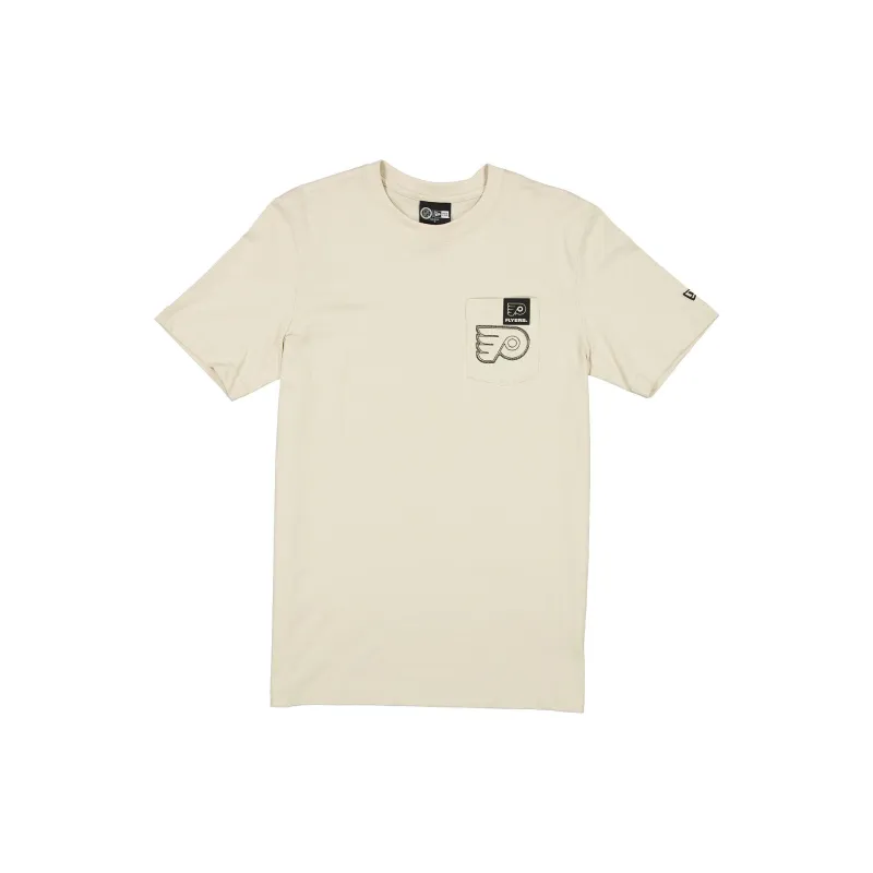 Philadelphia Flyers Quilted Stone Pocket T-Shirt sold by New Era