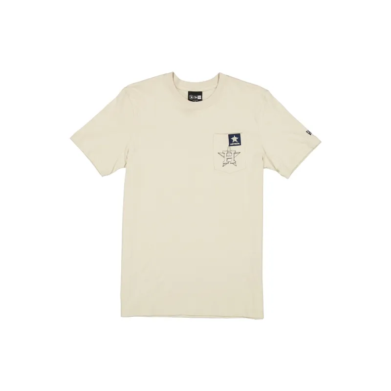 Houston Astros Quilted Stone Pocket T-Shirt sold by New Era