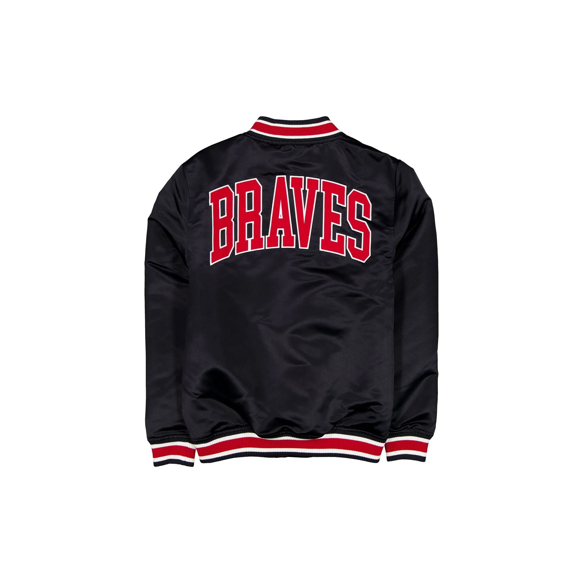 Atlanta Braves Sport Classics Navy Satin Jacket sold by New Era product image thumbnail 2