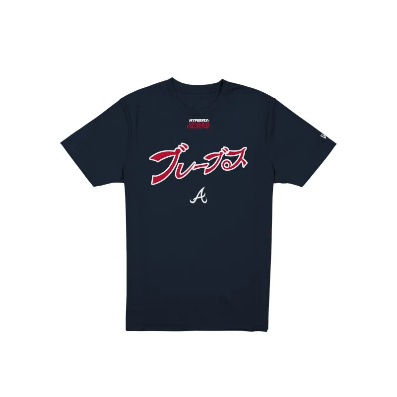 Hyperfly Katakana x Atlanta Braves T-Shirt sold by New Era
