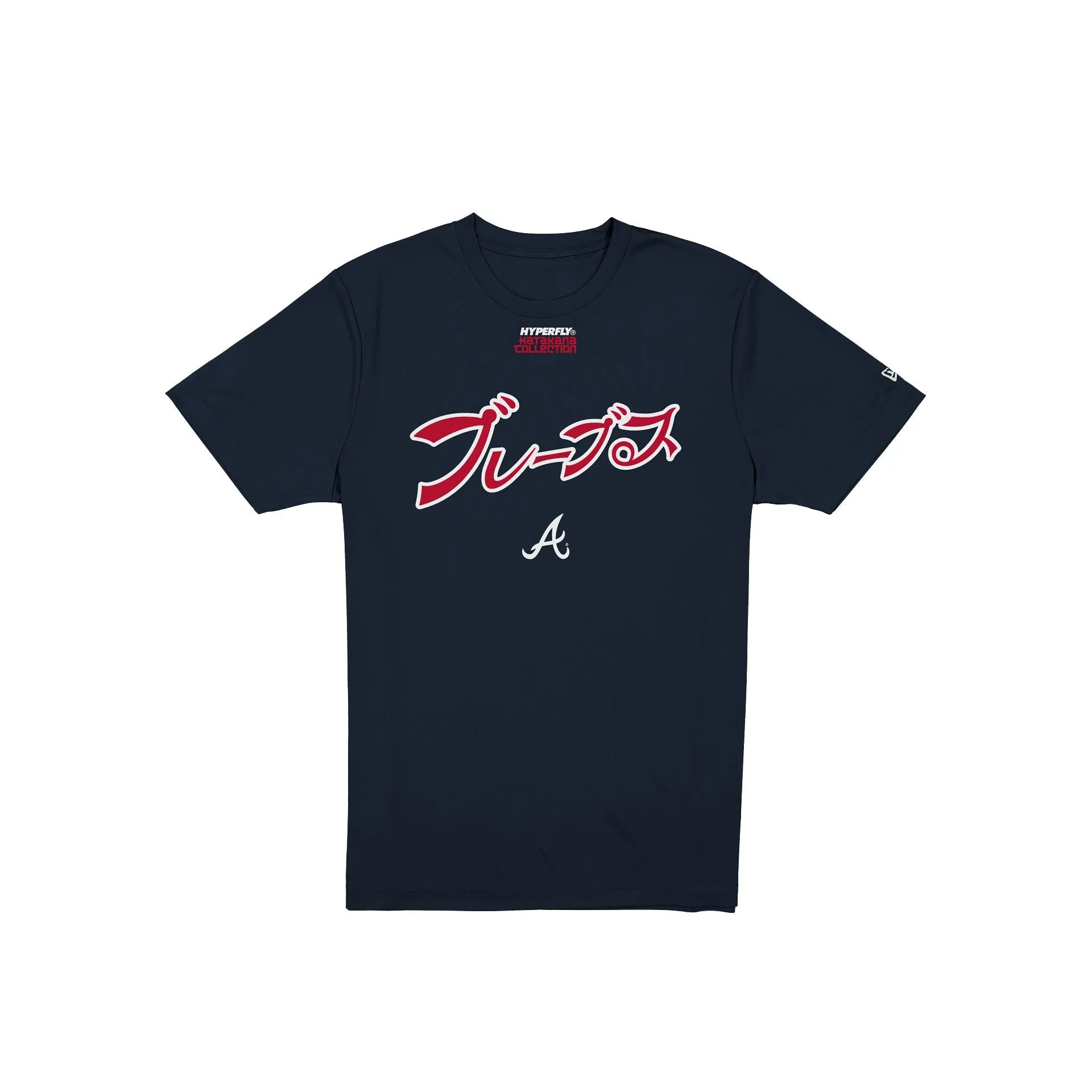 Hyperfly Katakana x Atlanta Braves T-Shirt sold by New Era