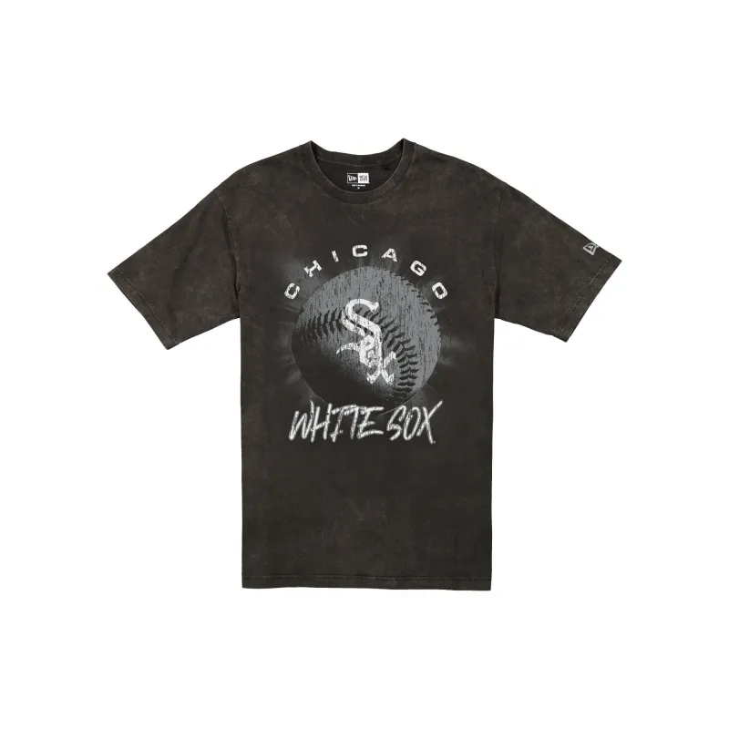 Chicago White Sox Sport Night Black T-Shirt sold by New Era