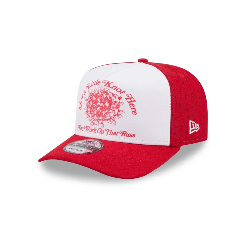 National Lampoon's Christmas Vacation Got a Little Knot Here 9FIFTY A-Frame Snapback Hat made by New Era