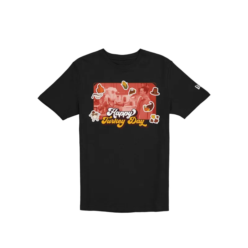 Friends Happy Turkey Day T-Shirt sold by New Era