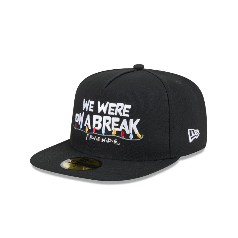 Friends We Were on a Break 59FIFTY A-Frame Fitted Hat sold by New Era