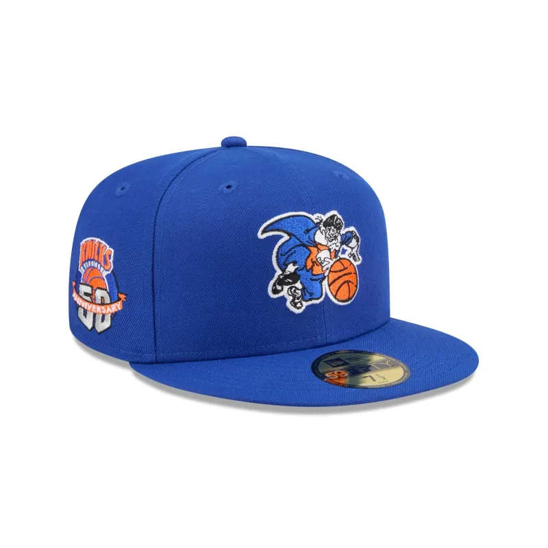 New York Knicks 1946-1963 Hardwood Classics Sidepatch 59FIFTY Fitted Hat sold by New Era