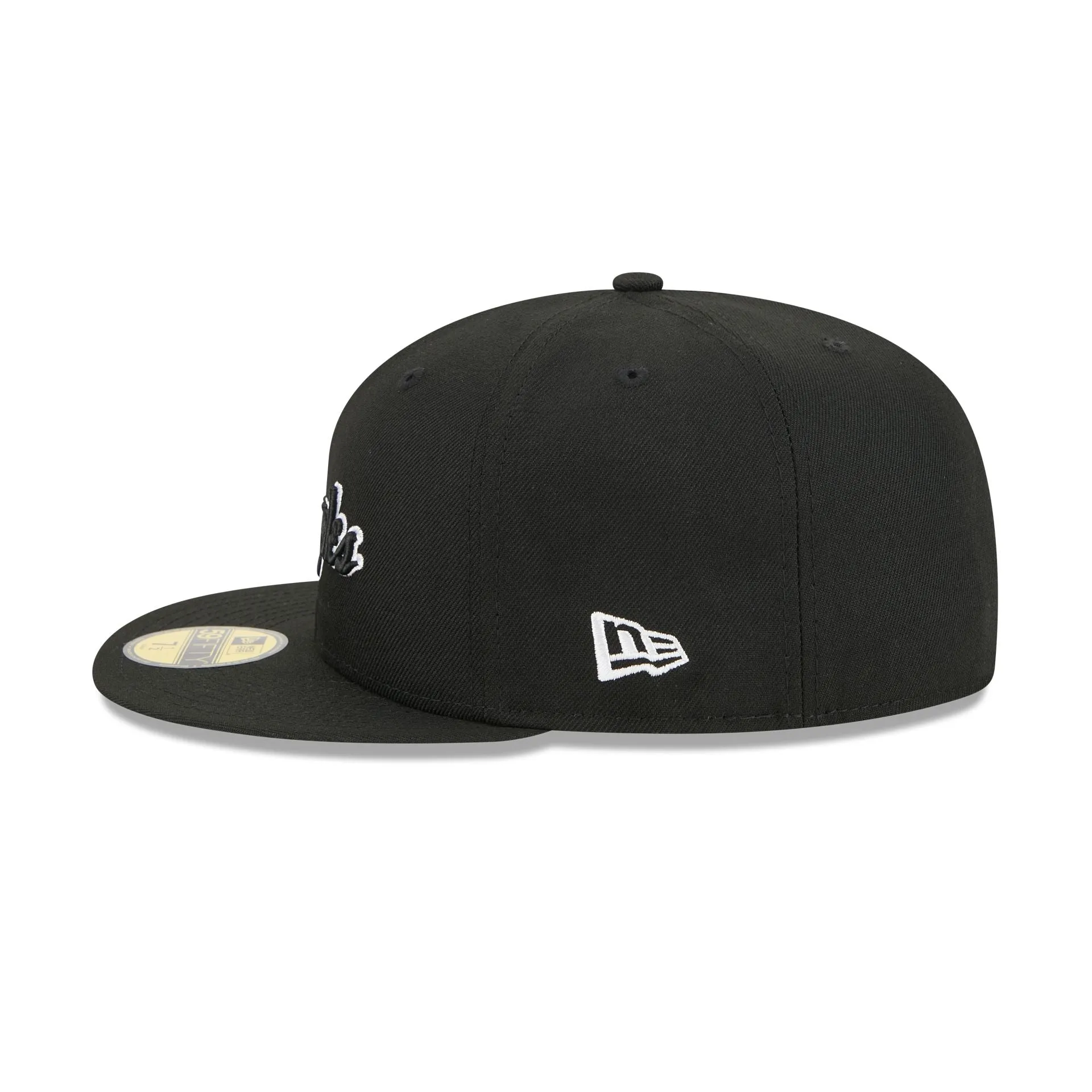 Los Angeles Lakers 1960-1965 Hardwood Classics Black 59FIFTY Fitted Hat sold by New Era product image thumbnail 4