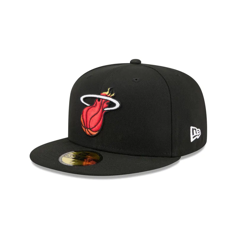 Miami Heat 1988-1998 Hardwood Classics 59FIFTY Fitted Hat sold by New Era
