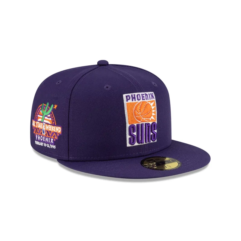 Phoenix Suns 1968-1991 Hardwood Classics Purple 59FIFTY Fitted Hat sold by New Era
