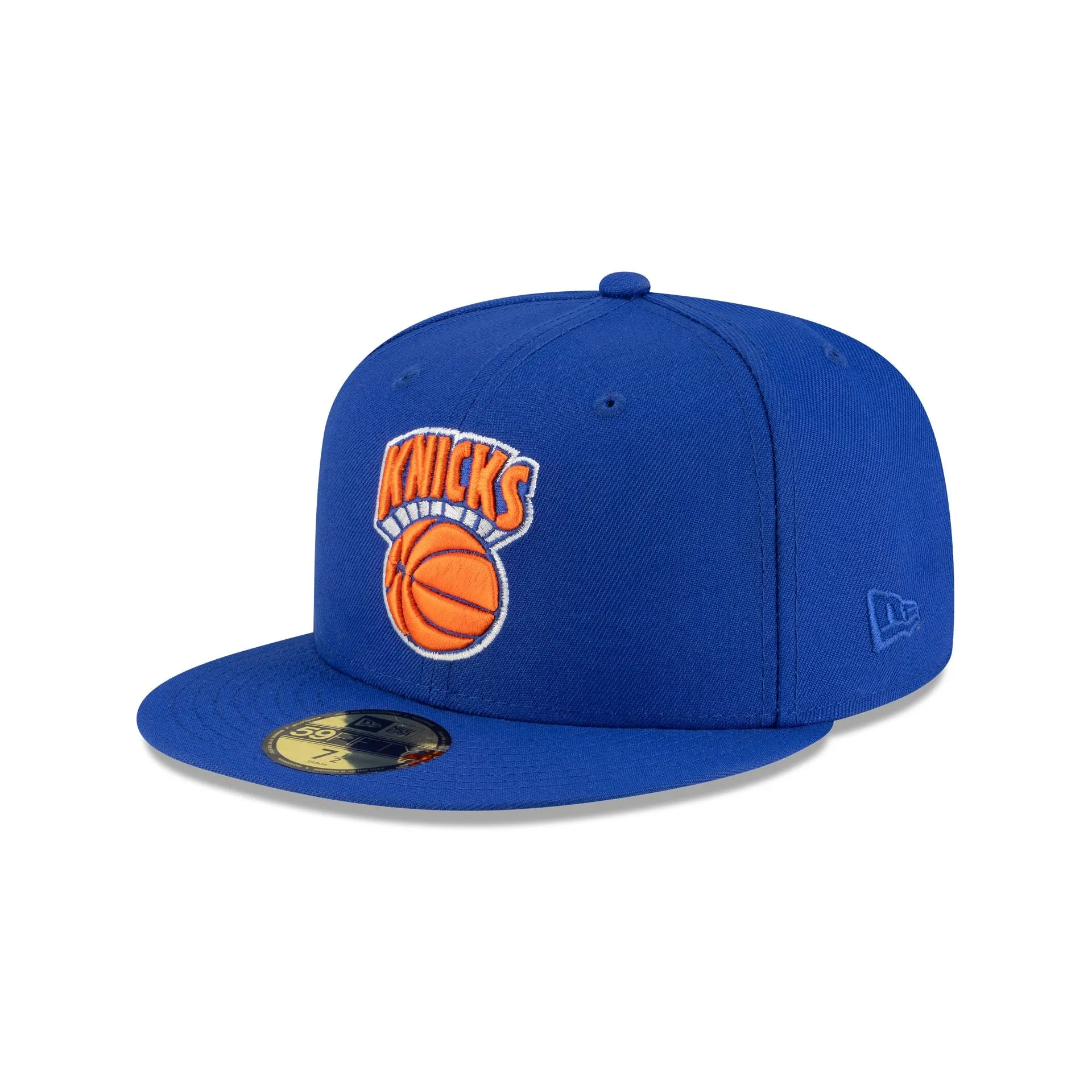 New York Knicks 1976-1977 Hardwood Classics Majestic Blue 59FIFTY Fitted Hat sold by New Era product image thumbnail 3