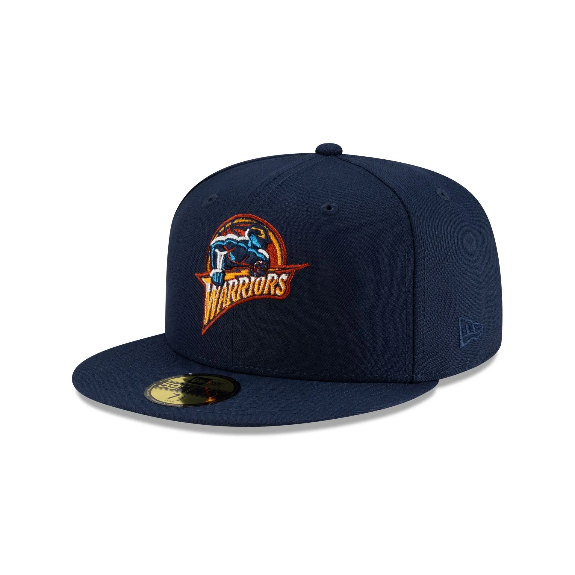 Golden State Warriors 1997-2009 Hardwood Classics Ocean Blue 59FIFTY Fitted Hat sold by New Era product image thumbnail 3