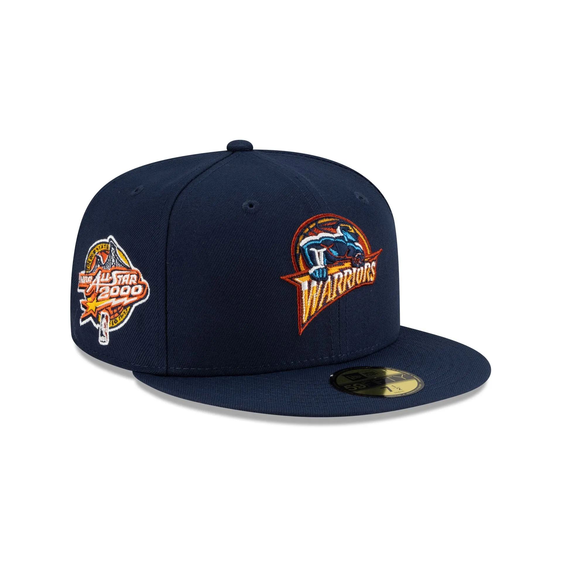 Golden State Warriors 1997-2009 Hardwood Classics Ocean Blue 59FIFTY Fitted Hat sold by New Era