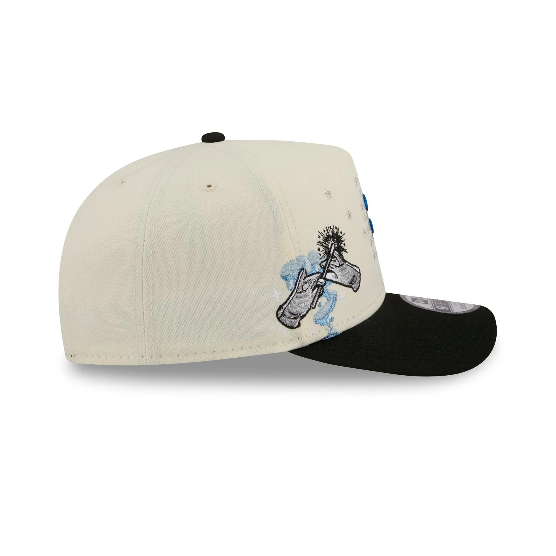 Orlando Magic 1989-1999 Hardwood Classics Chrome White 9FIFTY A-Frame Snapback Hat sold by New Era product image thumbnail 5