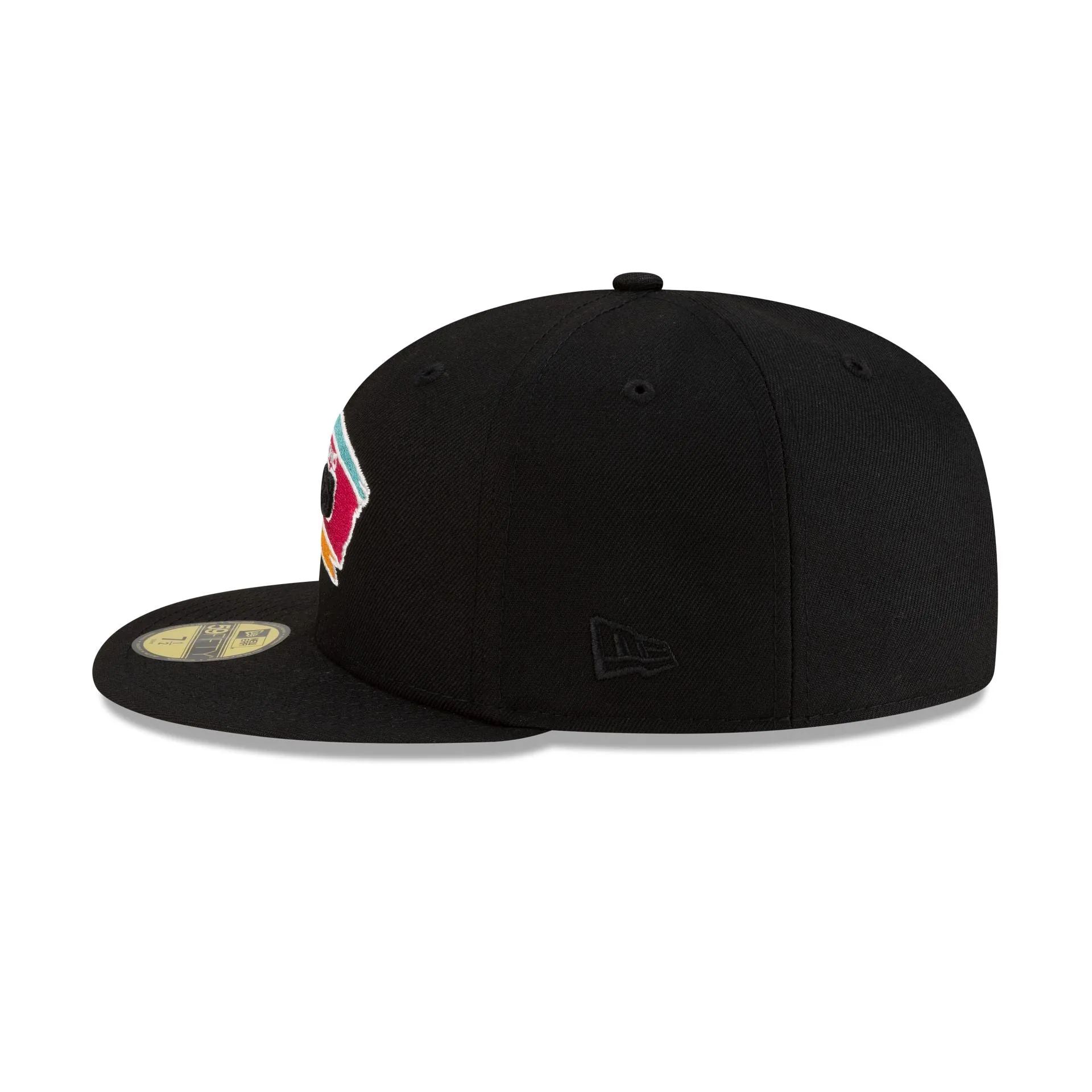 San Antonio Spurs 1989-2001 Hardwood Classics Black 59FIFTY Fitted Hat sold by New Era product image thumbnail 5