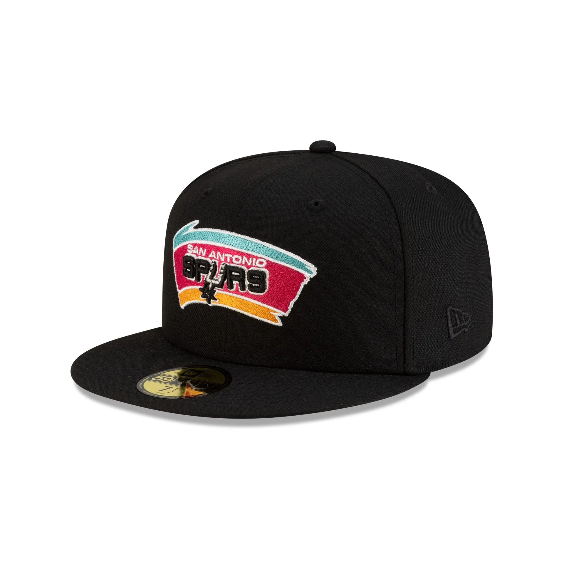 San Antonio Spurs 1989-2001 Hardwood Classics Black 59FIFTY Fitted Hat sold by New Era product image thumbnail 3