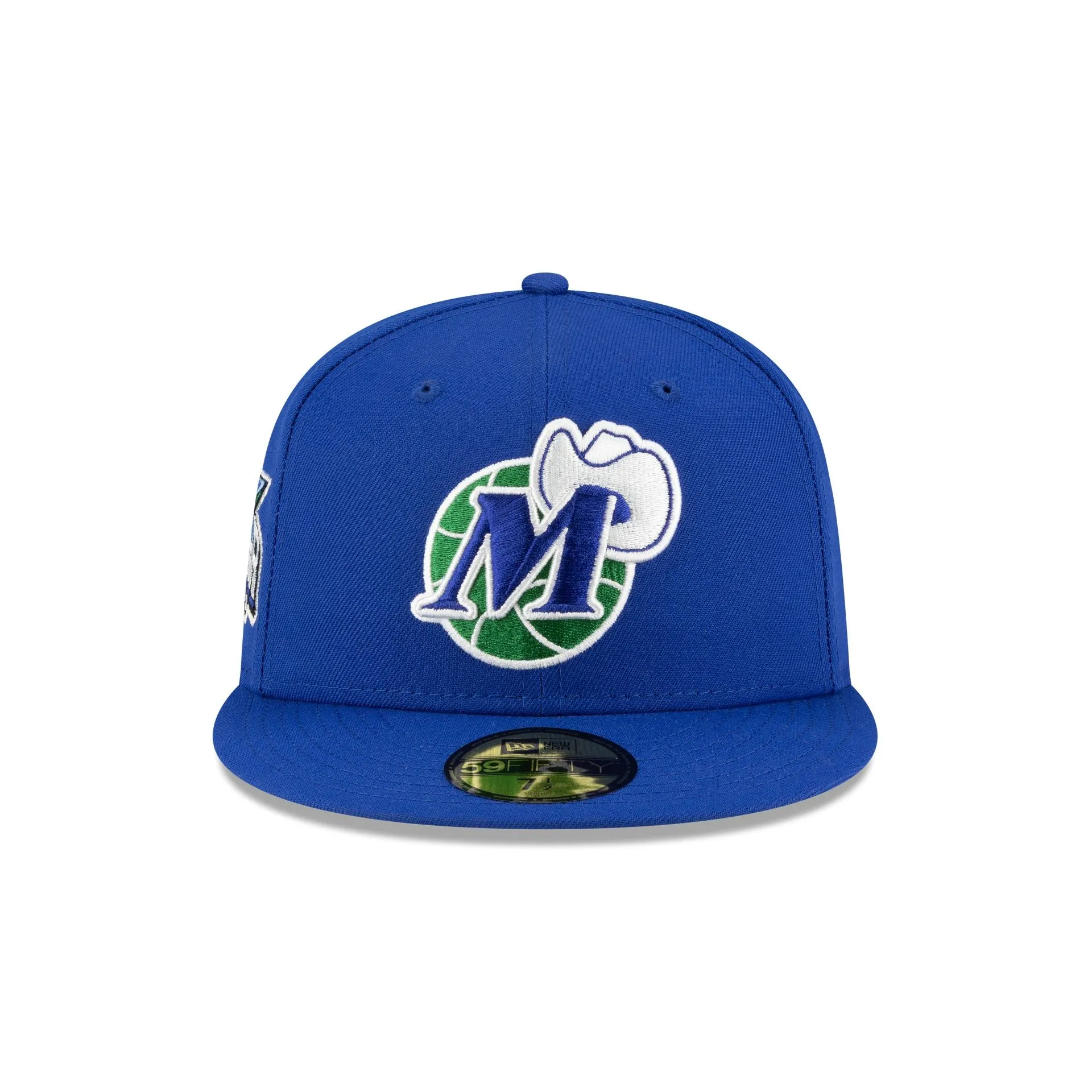 Dallas Mavericks 1980-2000 Hardwood Classics Blue 59FIFTY Fitted Hat sold by New Era product image thumbnail 2