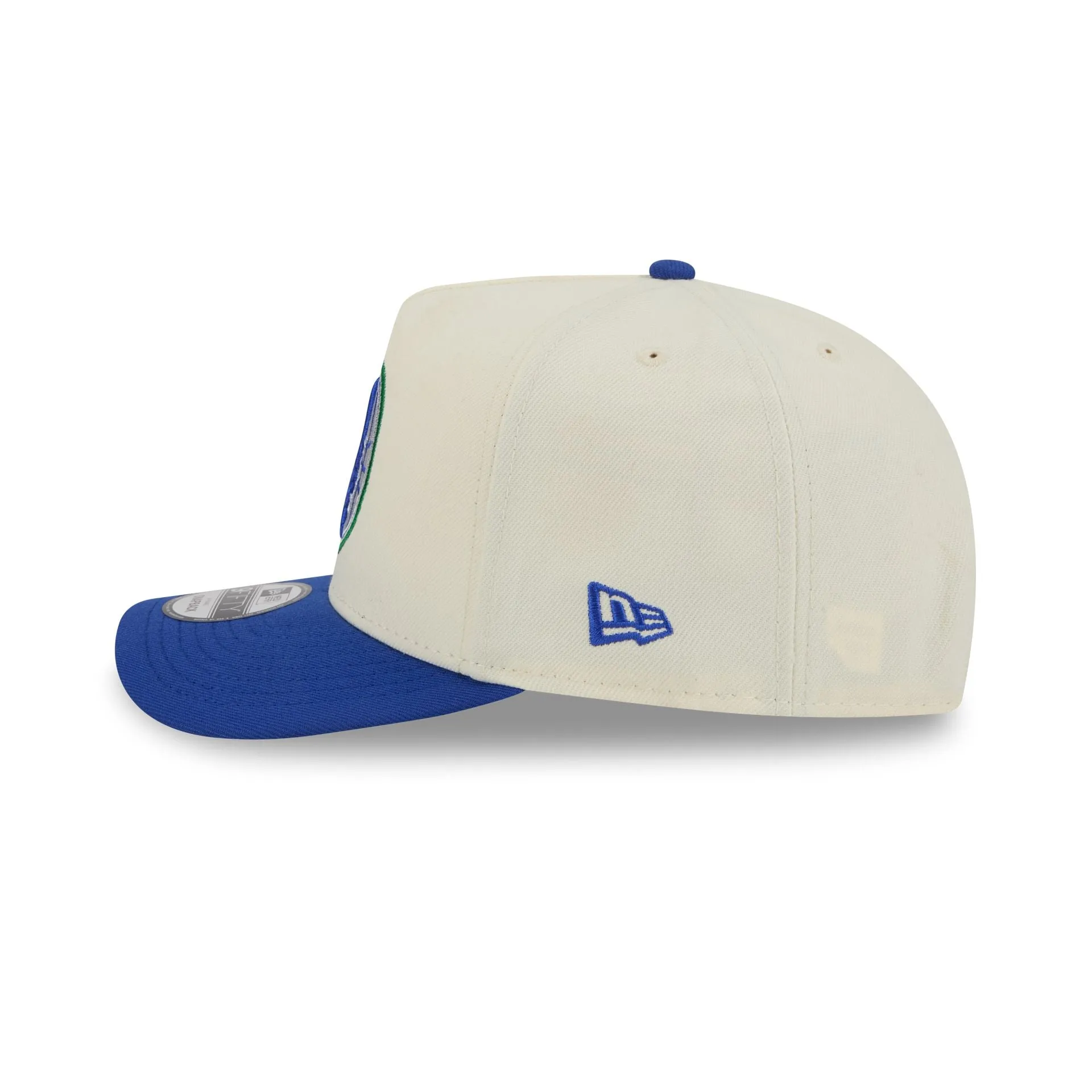 Minnesota Timberwolves 1989-1995 Hardwood Classics Chrome White 9FIFTY A-Frame Snapback Hat sold by New Era product image thumbnail 4