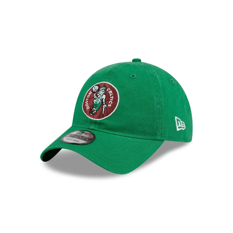 Boston Celtics 1968-1977 Hardwood Classics 9TWENTY Adjustable Hat sold by New Era