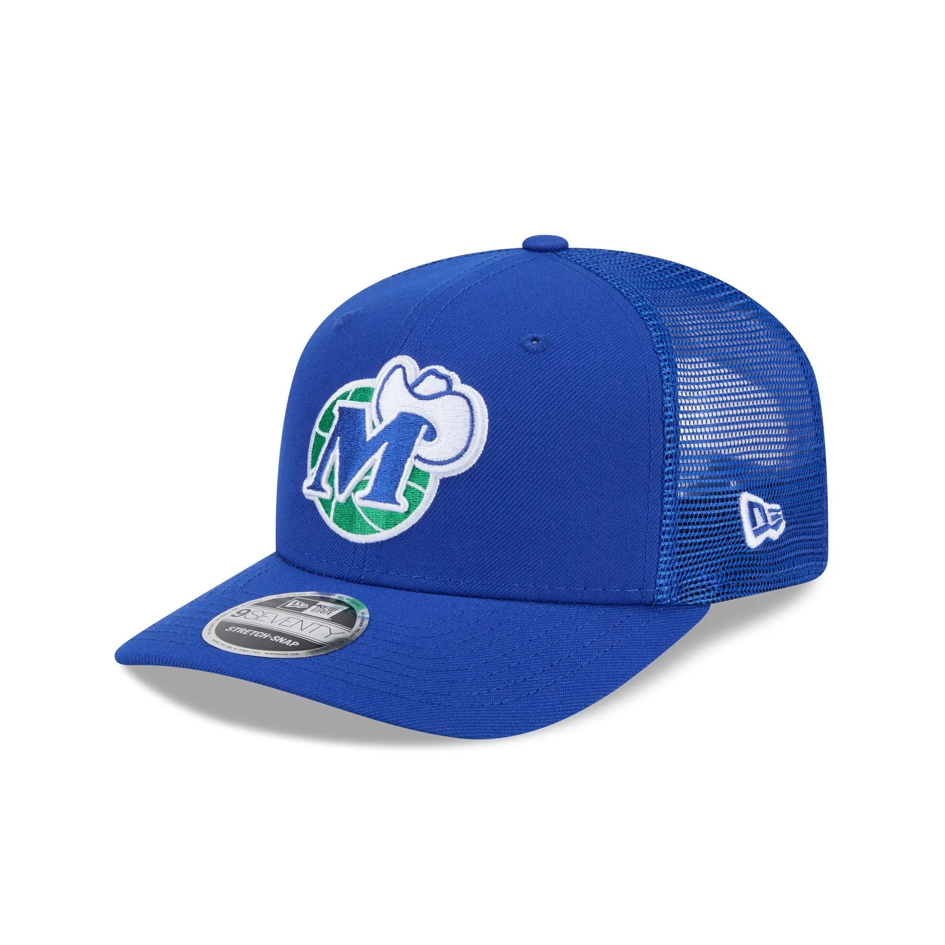 Dallas Mavericks 1980-2000 Hardwood Classics 9SEVENTY Trucker Hat sold by New Era