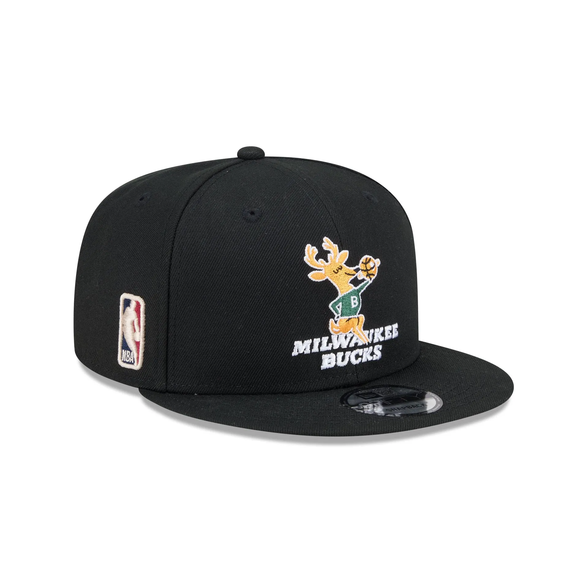Milwaukee Bucks 1968-1992 Hardwood Classics 9FIFTY Snapback Hat sold by New Era