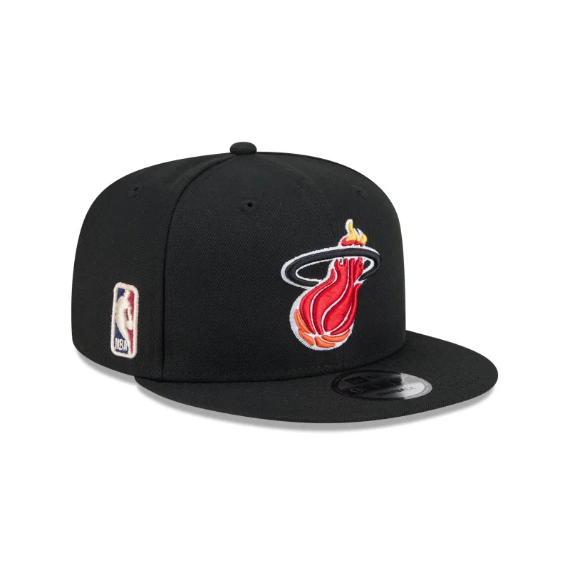 Miami Heat 1988-1998 Hardwood Classics 9FIFTY Snapback Hat made by New Era