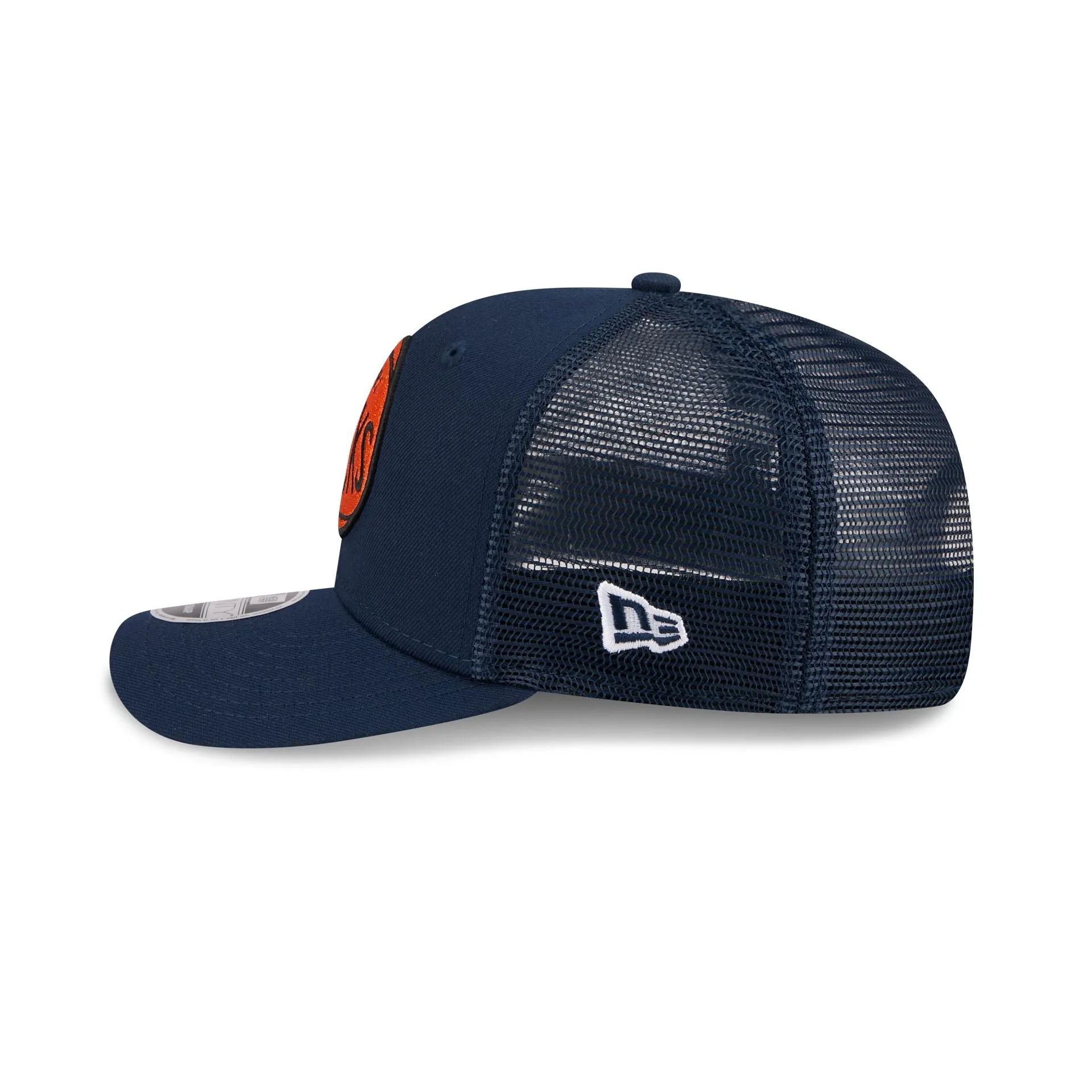 New York Knicks 1968-1975 Hardwood Classics 9SEVENTY Trucker Hat sold by New Era product image thumbnail 4