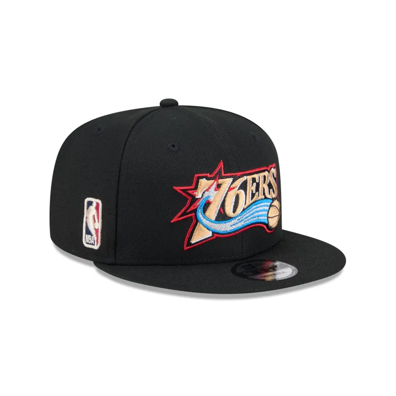 Philadelphia 76ers 1997-2008 Hardwood Classics 9FIFTY Snapback Hat made by New Era