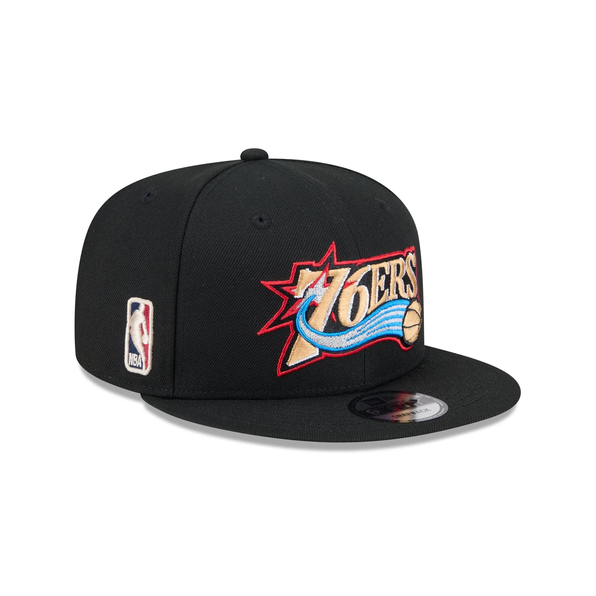 Philadelphia 76ers 1997-2008 Hardwood Classics 9FIFTY Snapback Hat sold by New Era