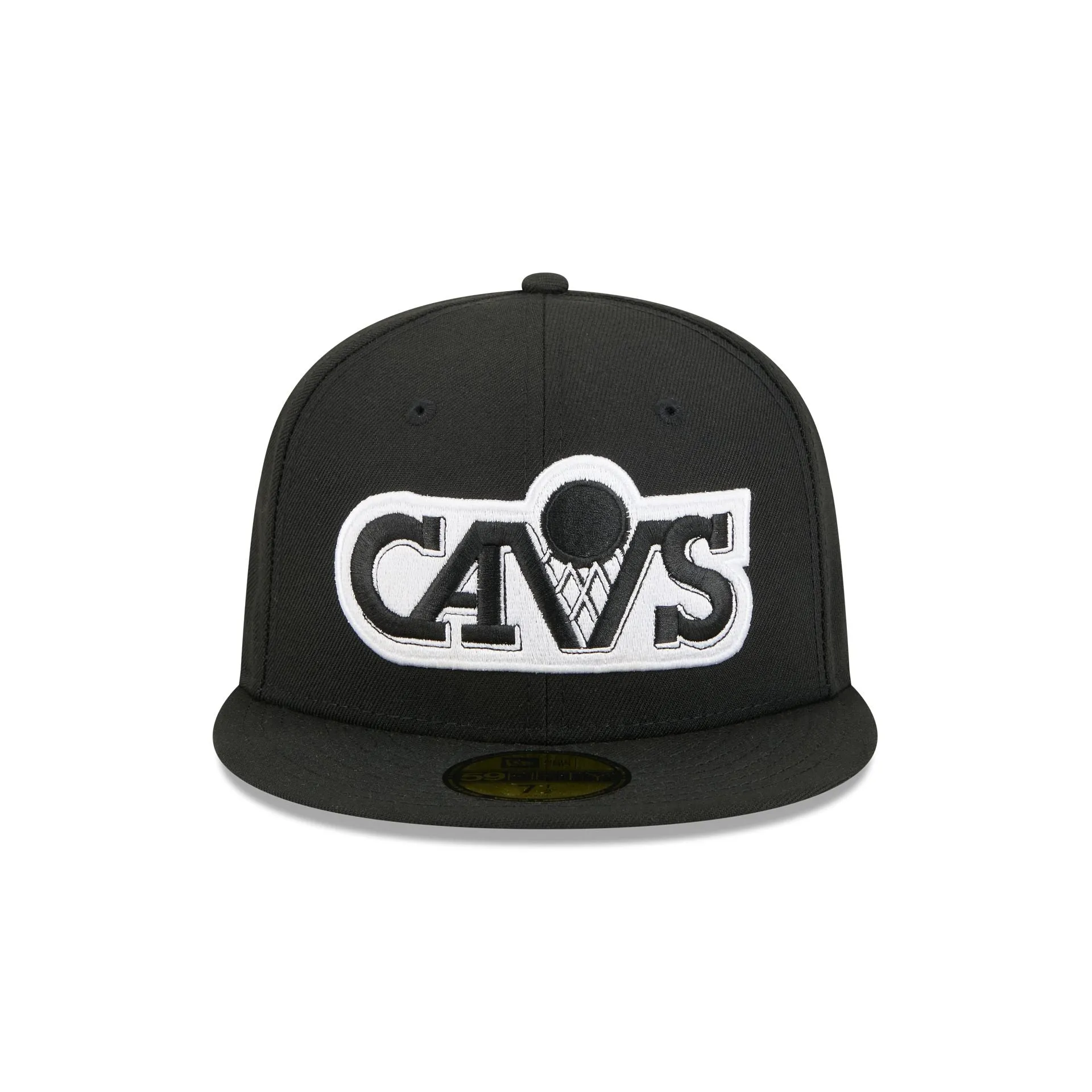 Cleveland Cavaliers 1983-1993 Hardwood Classics Black 59FIFTY Fitted Hat sold by New Era product image thumbnail 2