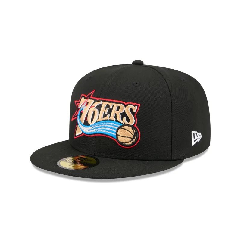 Philadelphia 76ers 1997-2008 Hardwood Classics 59FIFTY Fitted Hat sold by New Era