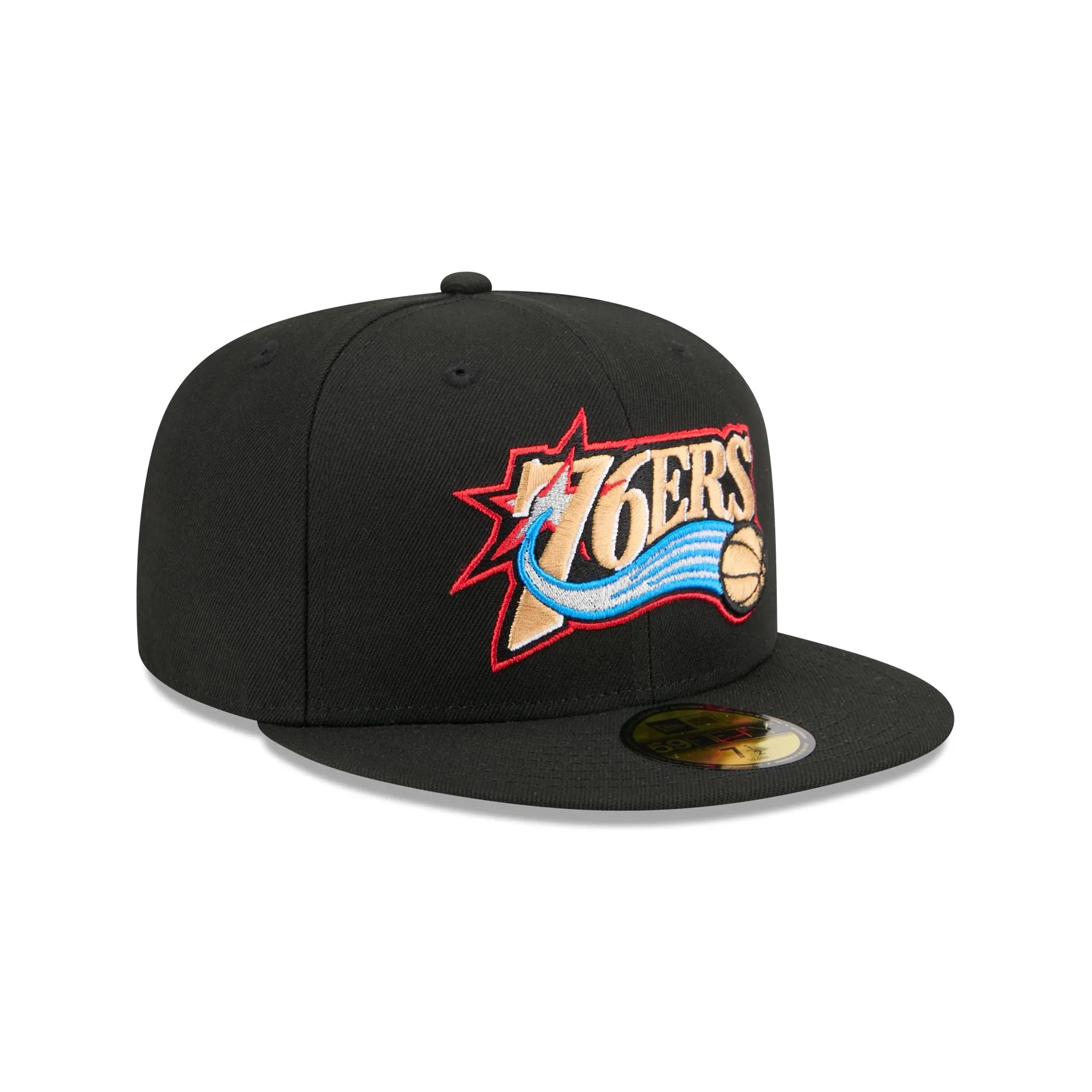Philadelphia 76ers 1997-2008 Hardwood Classics 59FIFTY Fitted Hat sold by New Era product image thumbnail 3