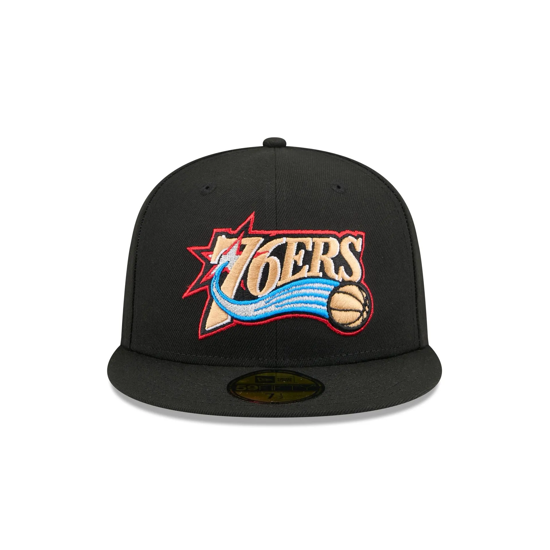 Philadelphia 76ers 1997-2008 Hardwood Classics 59FIFTY Fitted Hat sold by New Era product image thumbnail 2