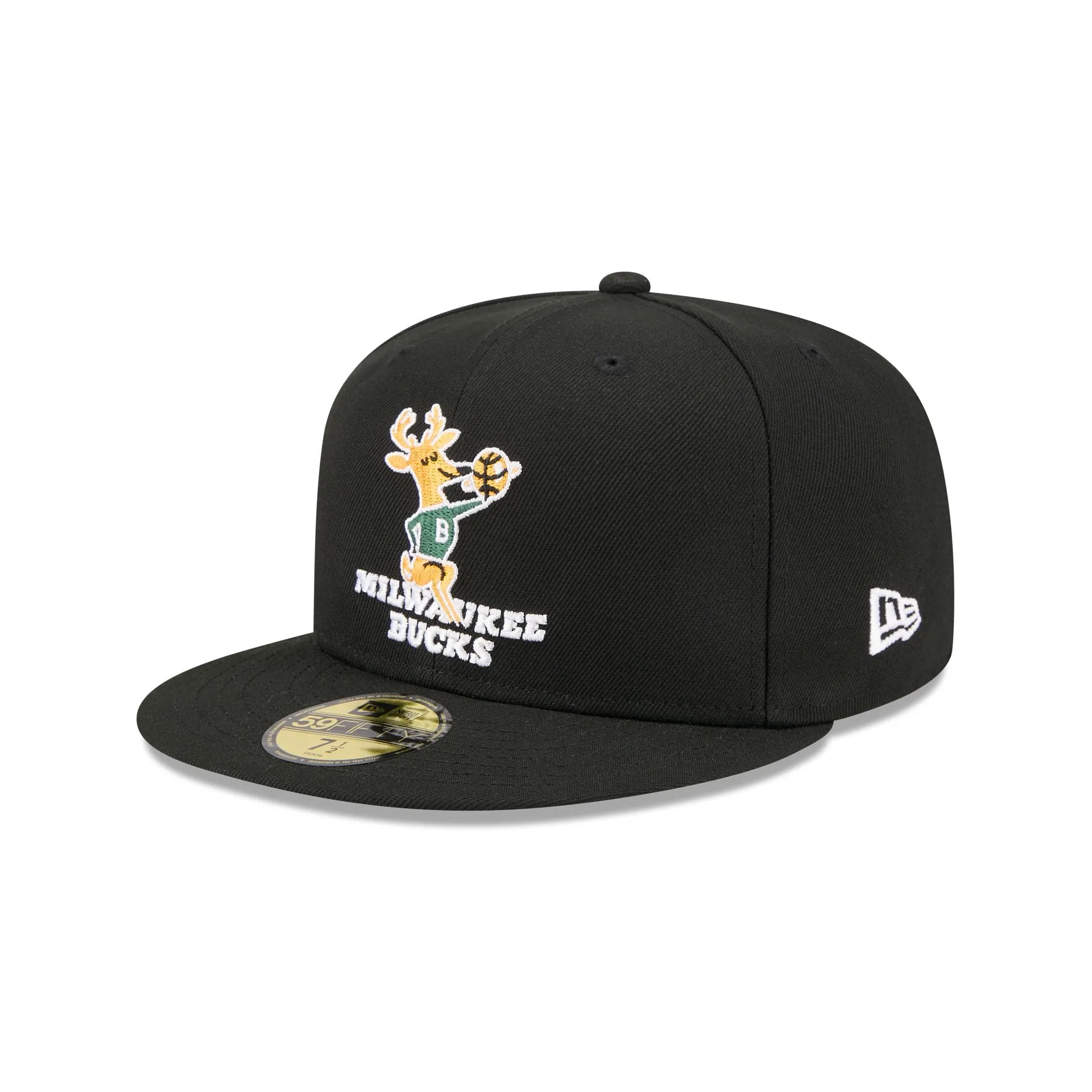 Milwaukee Bucks 1968-1992 Hardwood Classics 59FIFTY Fitted Hat sold by New Era